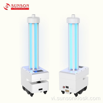 Robot chống vi rút bức xạ tia cực tím